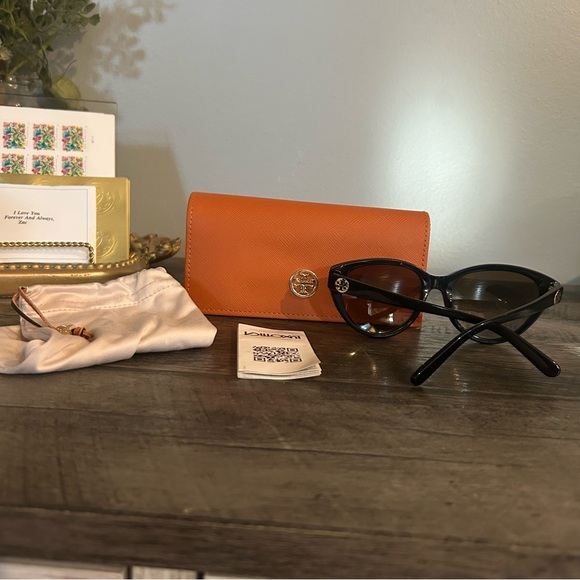 Tory Burch TY 7045 501/T5 Cat Eye Sunglasses 57-17 135 - Picture 1 of 7
